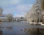 Weiher im Winter